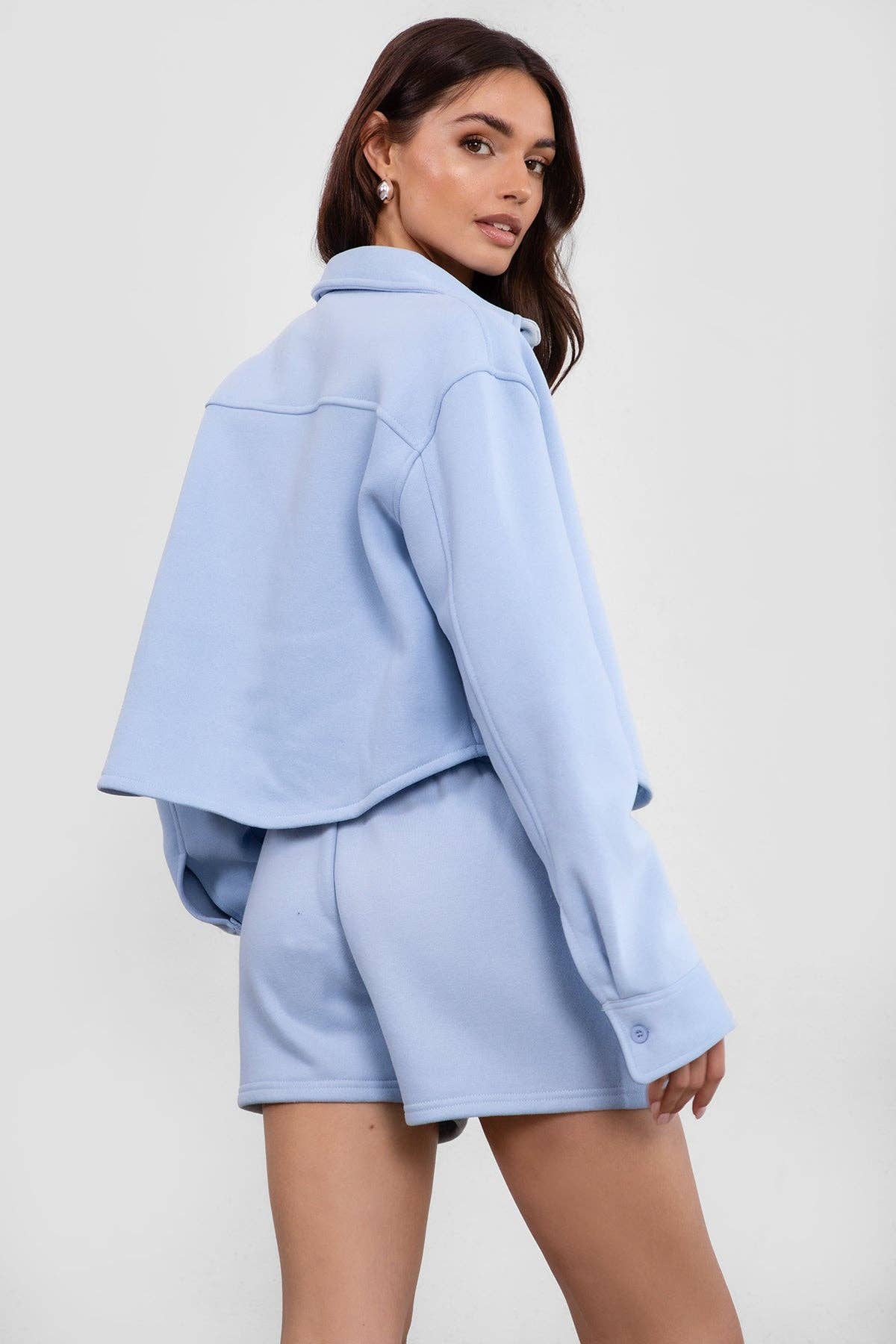 Fleece Lounge High Waist Shorts