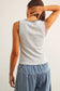 Tank Top with Stitching Detail