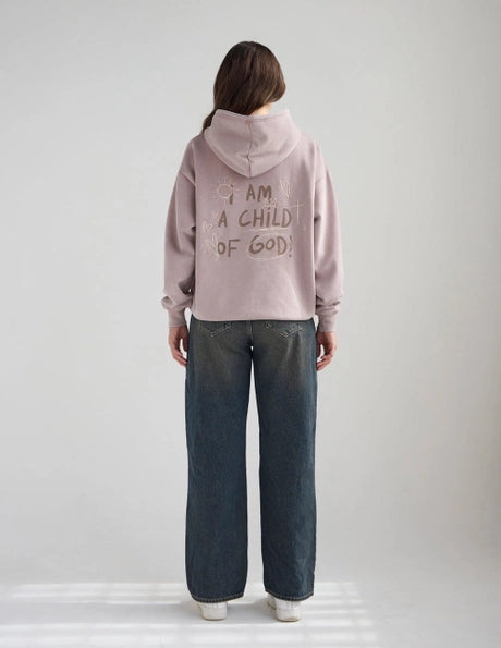 Child of God Brown Hoodie