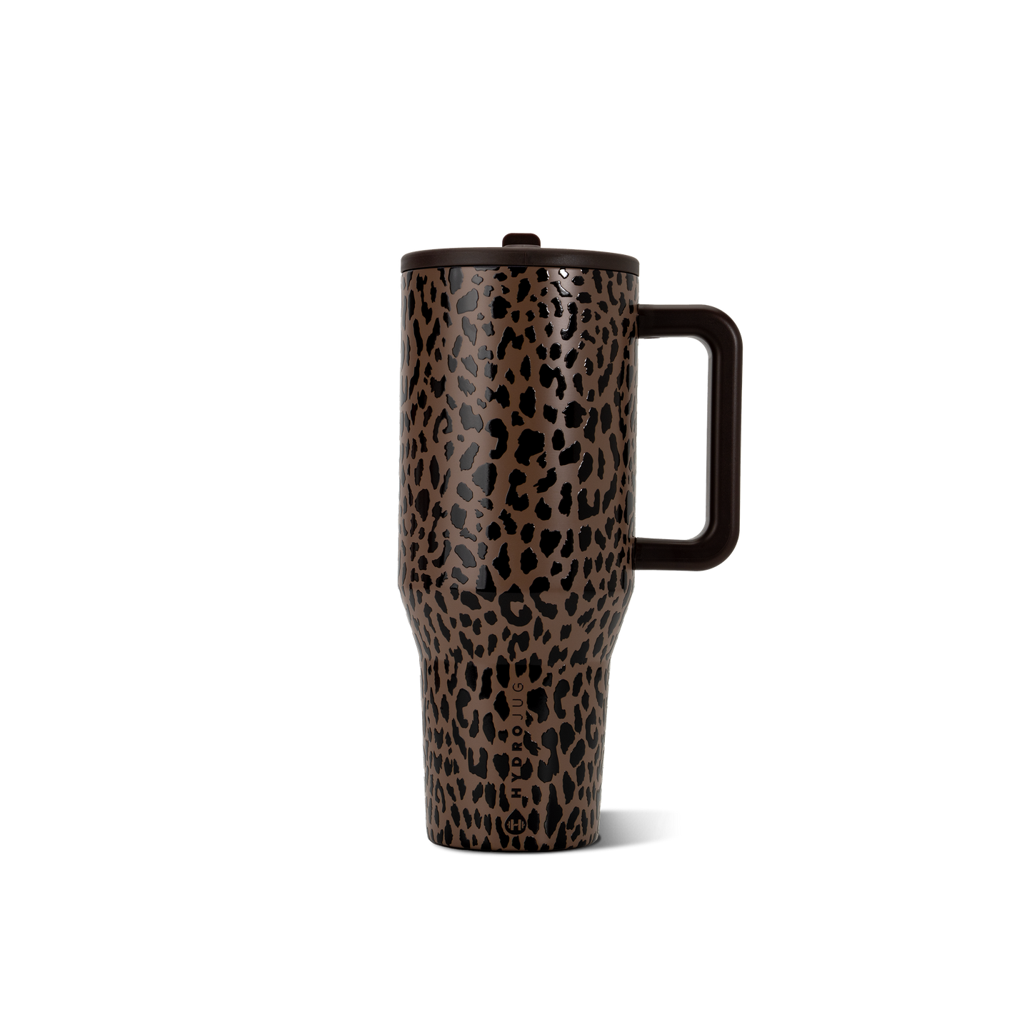 Brown Leopard 32 oz Traveler