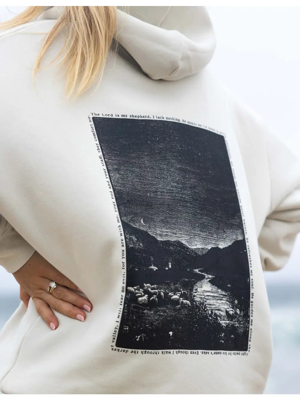 Psalm 23 Unisex Hoodie