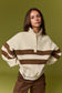 The Lottie Stripe Rugby Pullover