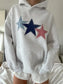 Embroidered Star Hoodie