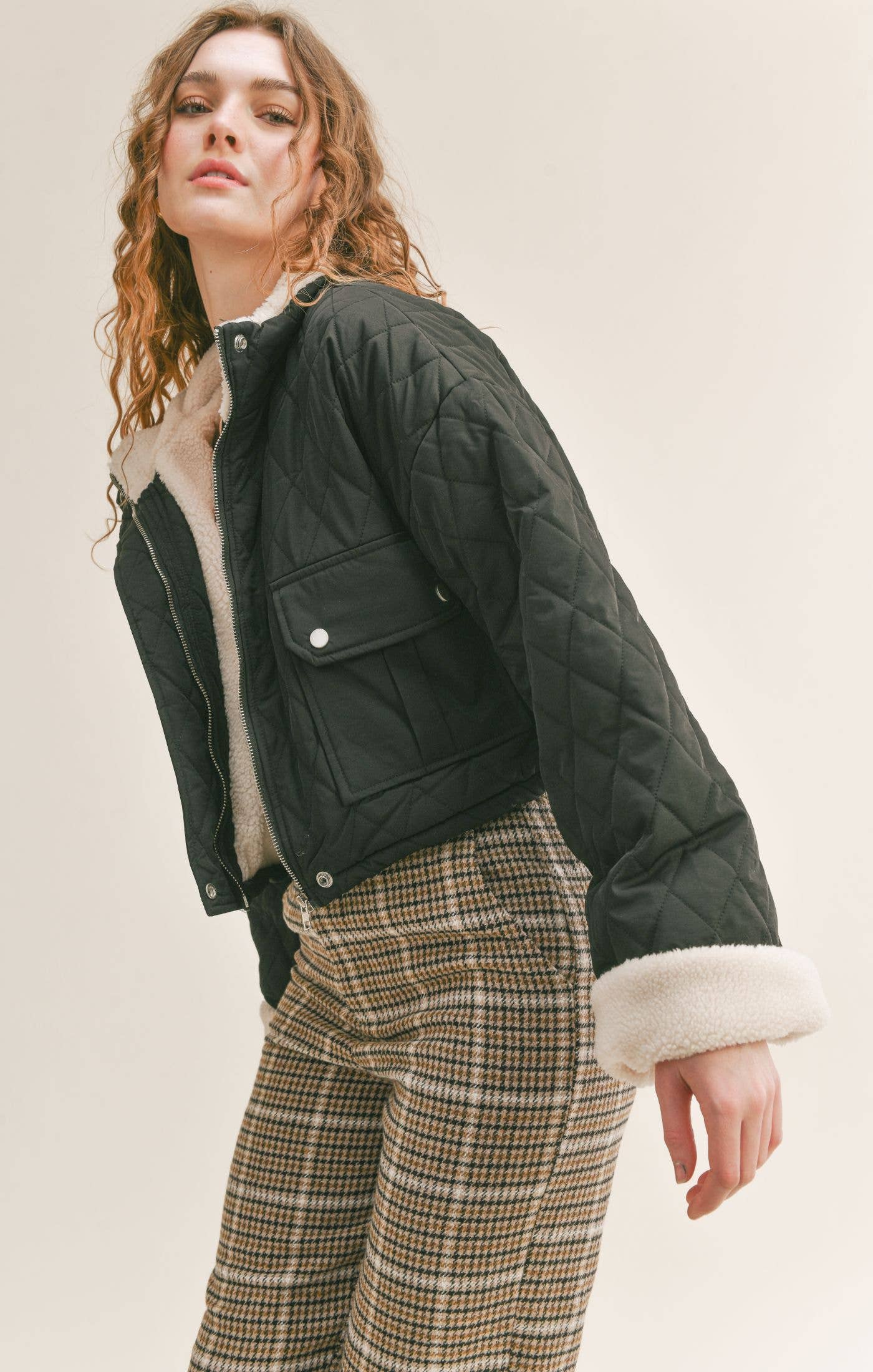 The Ashlynn  Quilted Jacket