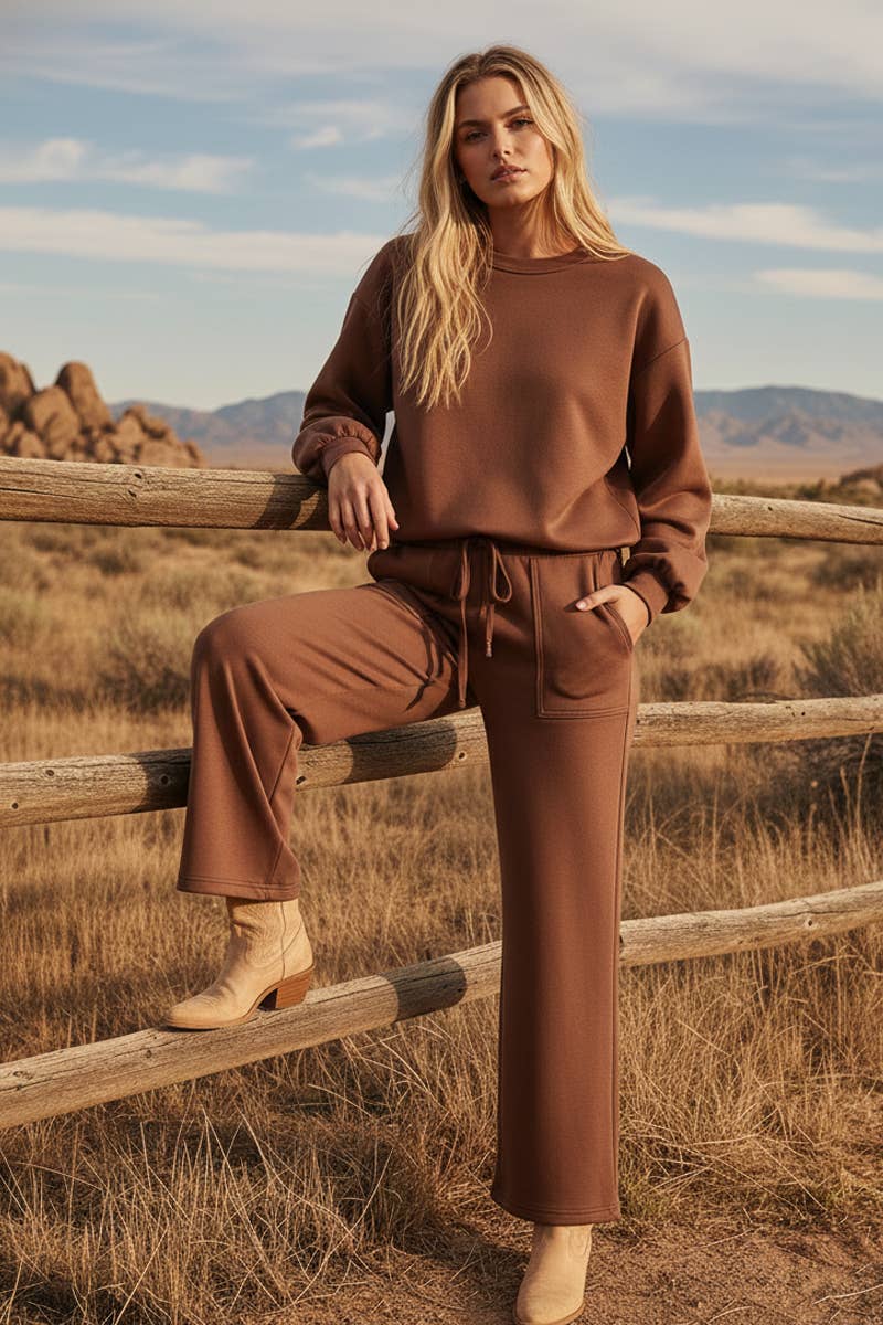 SCUBA TOP AND PANT SETS
