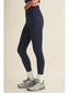 High Waist Crossover Leggings