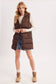 Hooded Long Puffer Vest