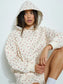 Cherry and Bow Print Hoodie