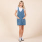 The Aspen Denim Overall Dress