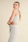 The Riley Soft Brushed Hacci Lounge Tank and Pants Set