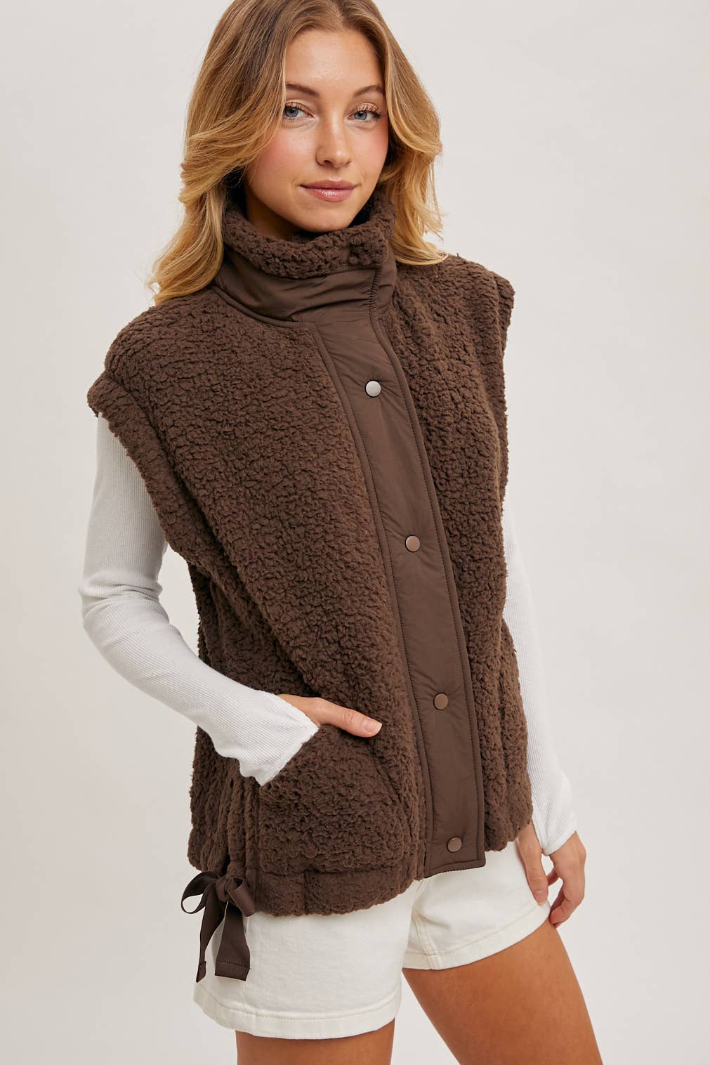 Fleece Sherpa Vest