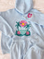 Beach Babe Embroidered Hoodie