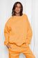 Fleece Crew Neck Lounge Pullover Sweatshirt