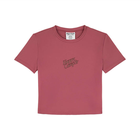 Happy Camp3r Puff Series T-Shirt - Burgundy