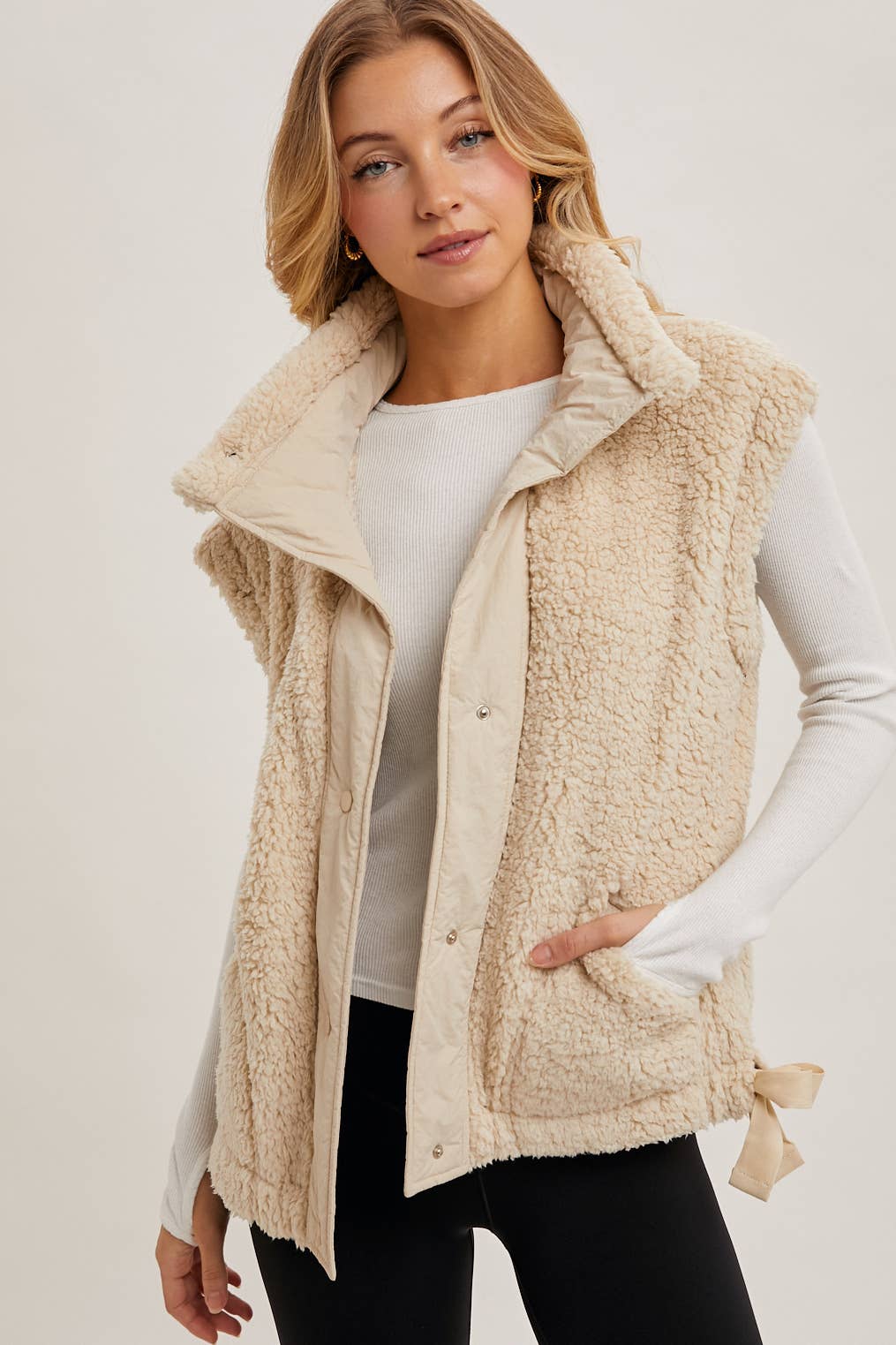 Fleece Sherpa Vest