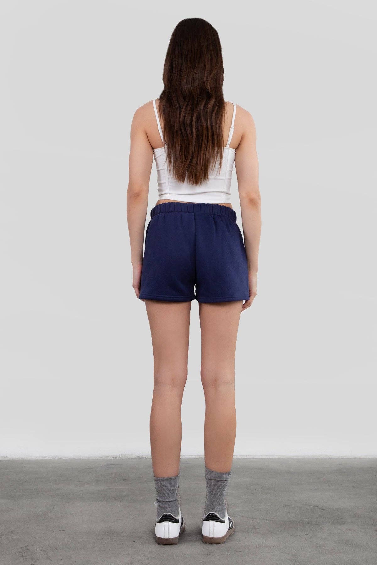 Fleece Lounge High Waist Shorts