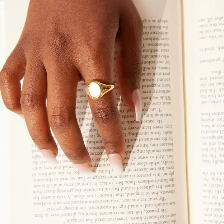Mother of Pearl Ring