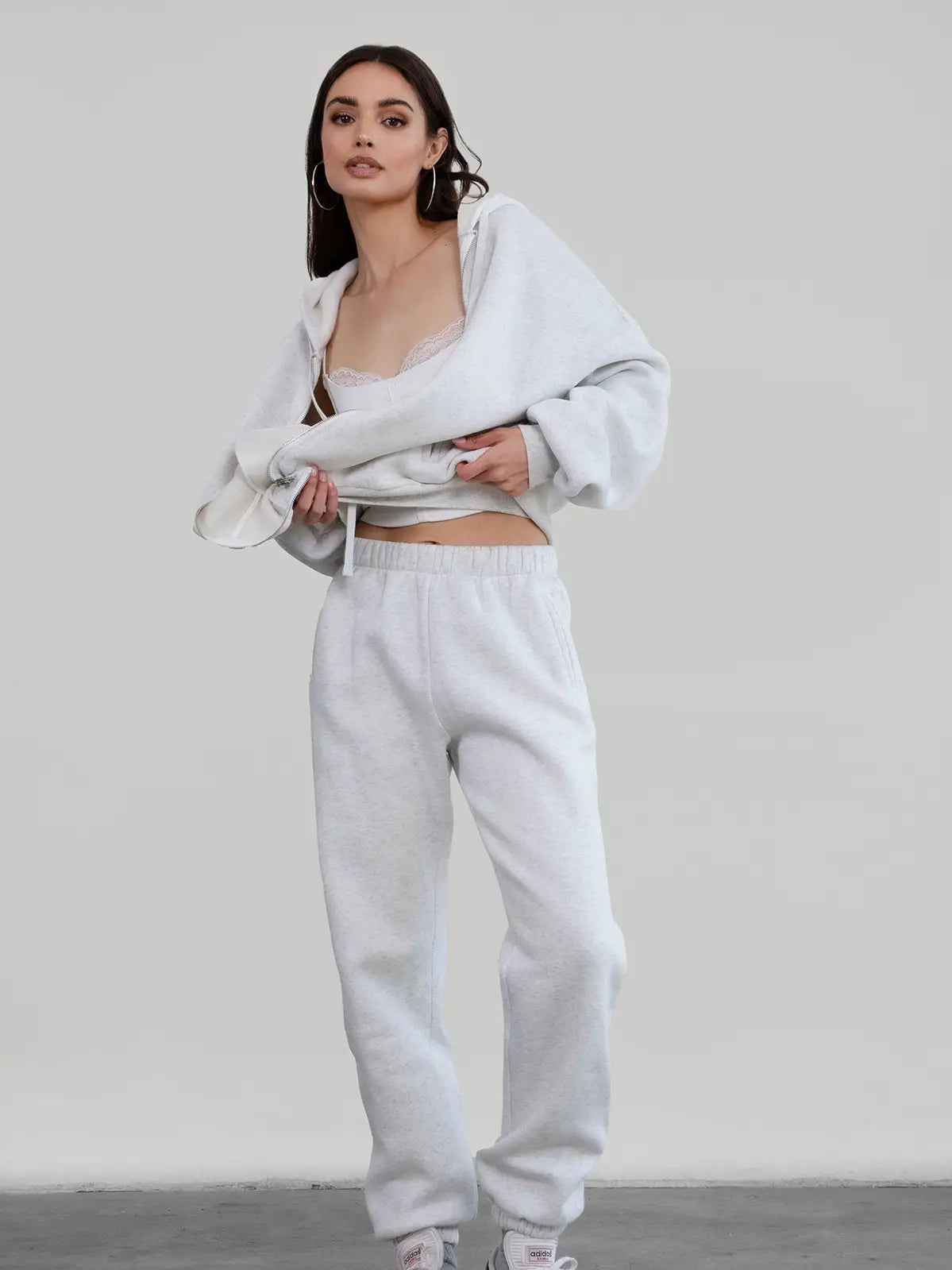 Fleece Lounge Sweatpants with pockets