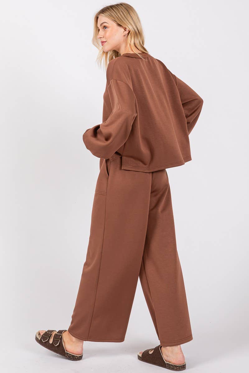 SCUBA TOP AND PANT SETS