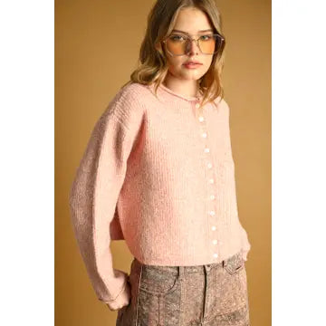 Soft Pink Cardigan