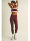 High Waist Crossover Leggings