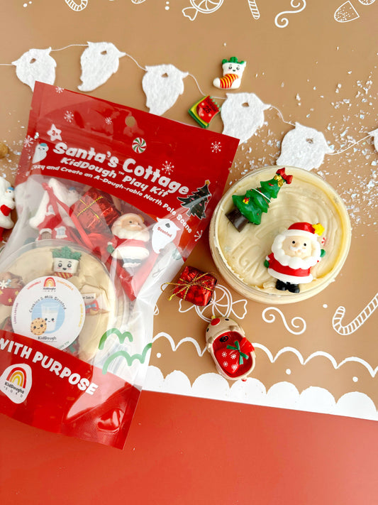 Santa's Cottage (Milk & Cookies) KidDough Play Kit