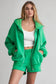 Plush Fleece Loose Fit Zip Up Hoodie With Pockets