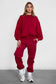 Fleece Lounge High Waist Sweatpants With Pockets