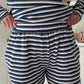 Striped Loungewear Shorts