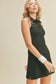 The Cora Black Court Tennis Dress