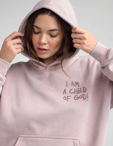 Child of God Brown Hoodie