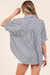 Oversized Short Sleeve Button Down Shirt