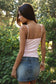 Lace Trim Tank Top