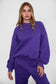 Fleece Crew Neck Lounge Pullover Sweatshirt