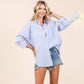 Oversized Long Sleeve Button Up