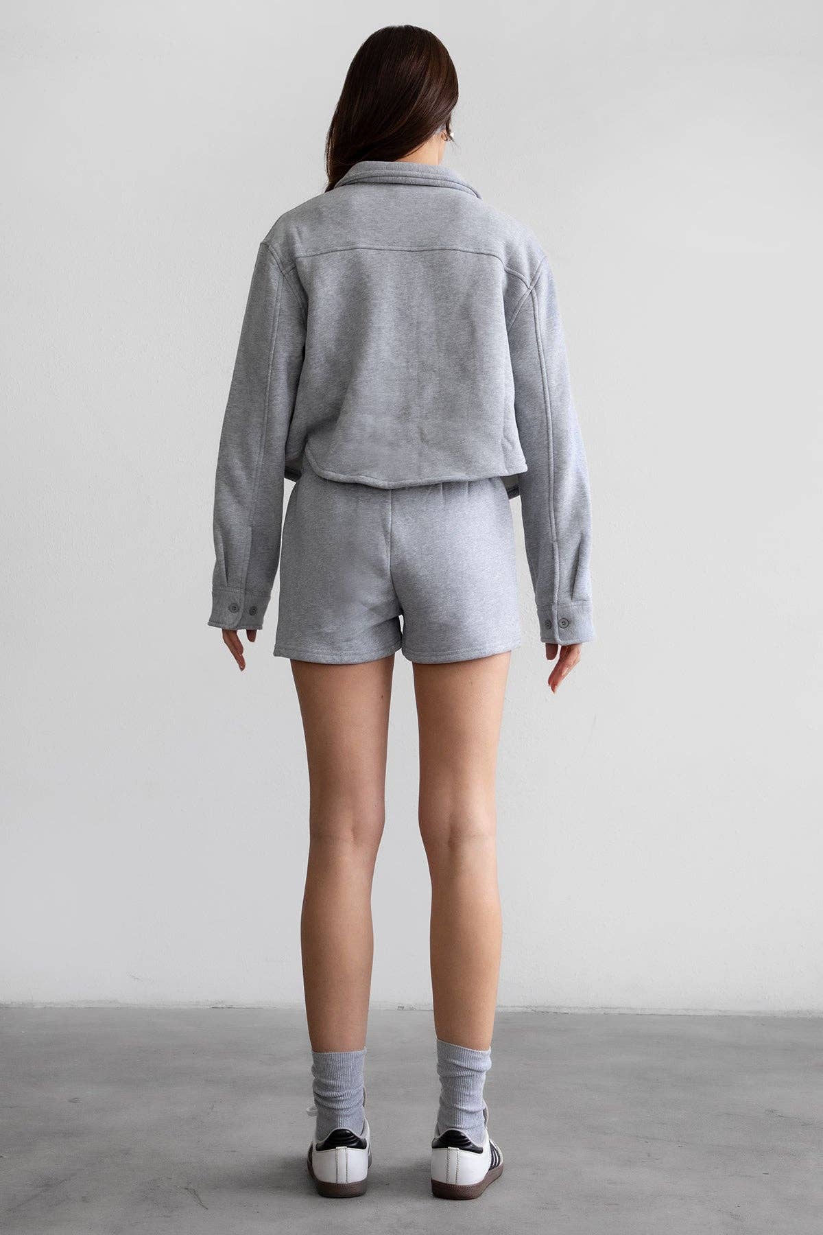 Fleece Lounge High Waist Shorts