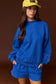 Mock Neck Oversized Lounge Set