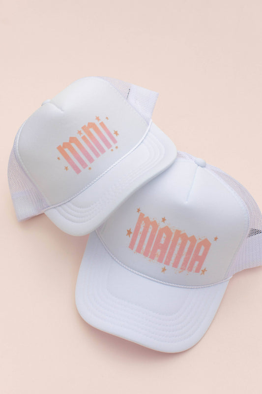 Mama Mini Mommy and Me Trucker Hat