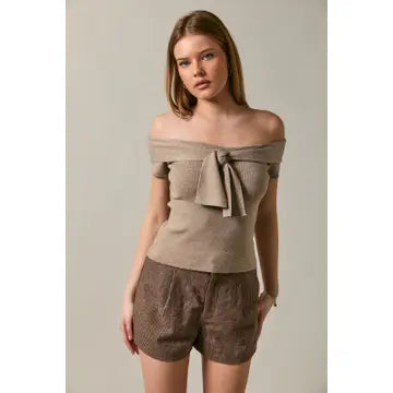 Off The Shoulder Sweater
