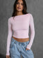 Baby Pink Long Sleeve