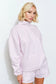 Pink Gingham Pullover