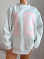 18 Pink Polka Dot Mockneck