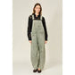 Olive Denim Overalls