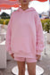 Light Pink Polka Dot Hoodie
