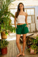 Drawstring Solid Scuba Dolphin Shorts