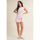 Sleeveless Wrap Tie Front Dress