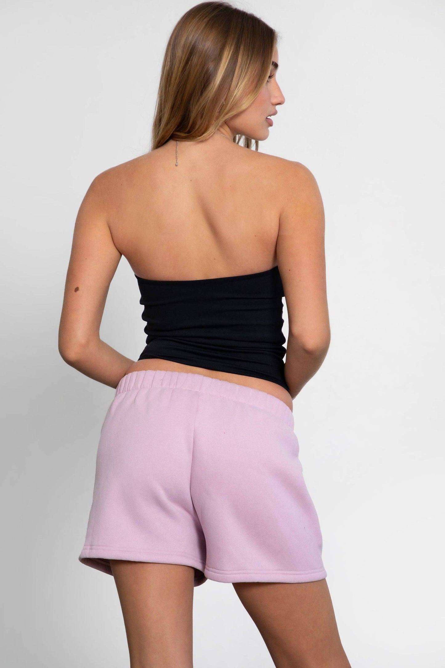 Fleece Lounge High Waist Shorts