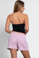 Fleece Lounge High Waist Shorts