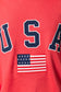 Red USA Crewneck