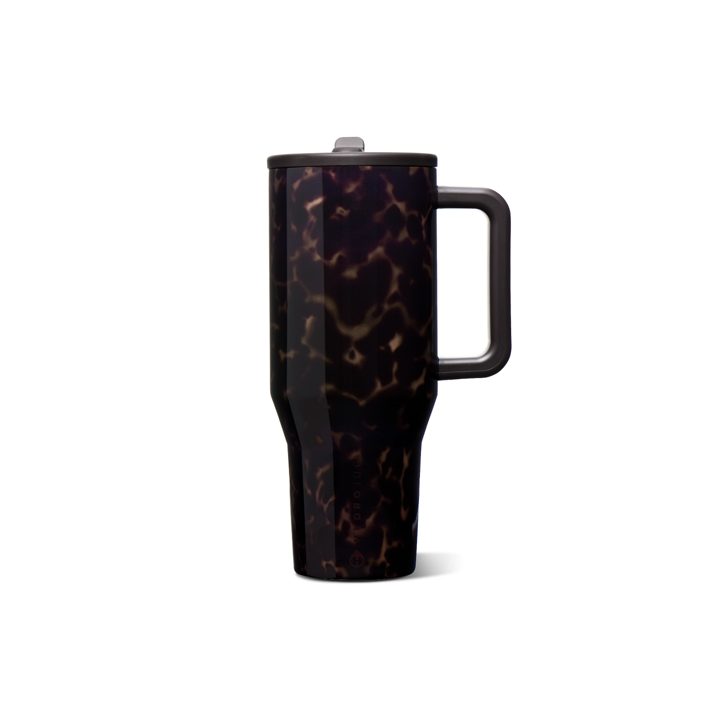 Mocha Tortoise HydroJug 32oz Traveler Tumbler